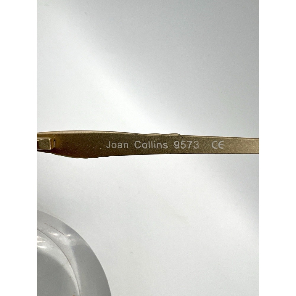 Joan Collins Womens Eyeglasses Sunglasses Frame #9573 50/18/140 Gold - Picture 5 of 7